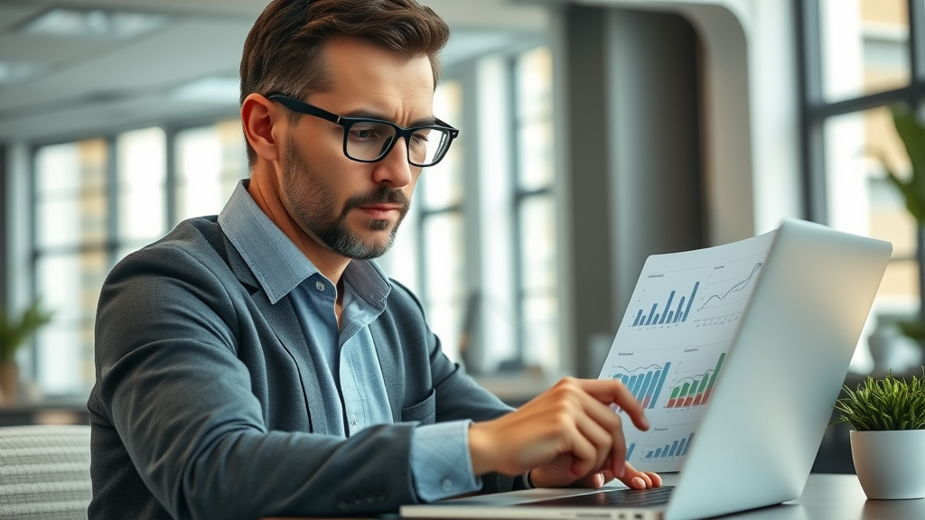 Consultant analyzing rental market data with PIPR under rent adjustments renters rights bill