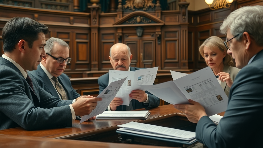 Real estate tribunal reviewing comparable rental data under rent adjustments renters rights bill