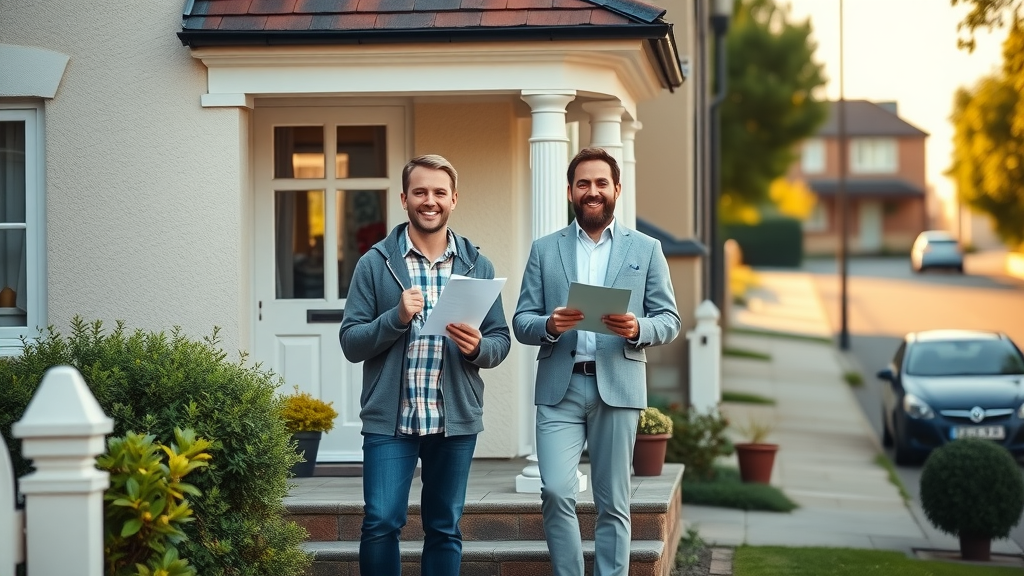 New homeowners celebrating hassle-free move after expert conveyancing services