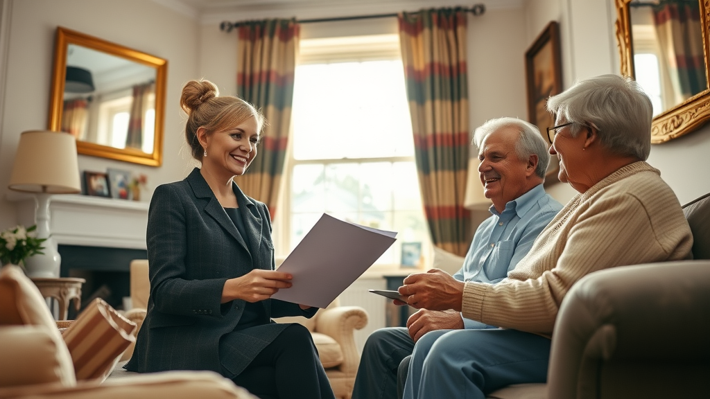 Scottish homeowners explore the best option for selling their home with expert agent advice
