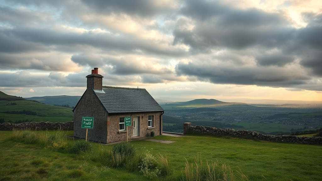 Scotland countryside home for sale, estate agent guiding best sale options for sellers